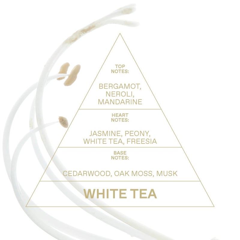KORRES Eau De Toilette, White Tea Fragrance Spray, Unisex Perfume With Bergamot, Neroli, Mandarin Zest, Dewy White Tea Leaves And Soft Cedarwood, Light Floral Green Scent For Women And Men, 1.69 Fl Oz - Image 3